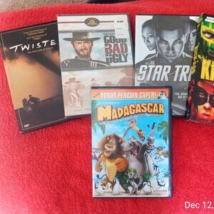 BUNDLE OF 5 DVDS